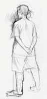 ecoliere dessin